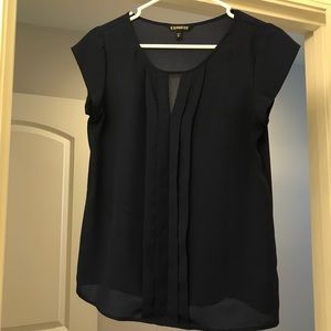 Express cap sleeve blouse